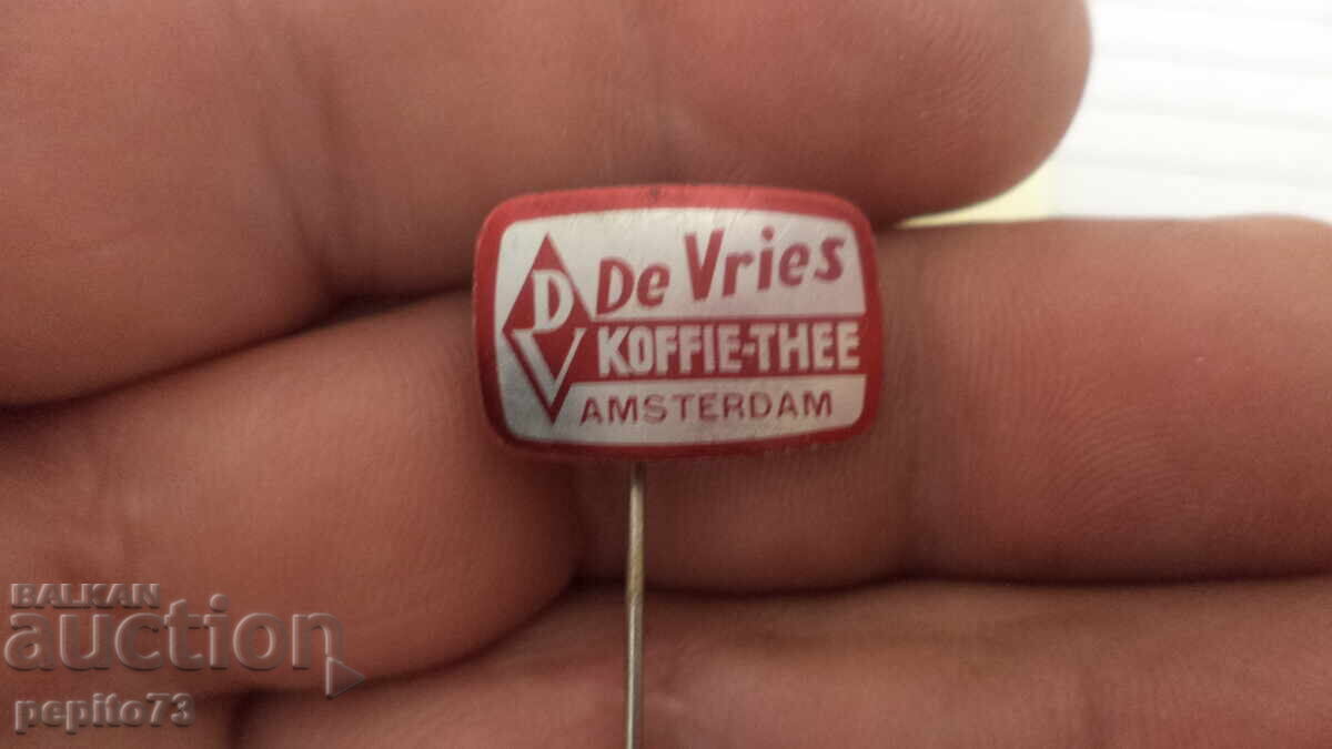 Διαφημιστικό σήμα, De Vries Koffie-Thee, μάρκα καφέ και τσαγιού