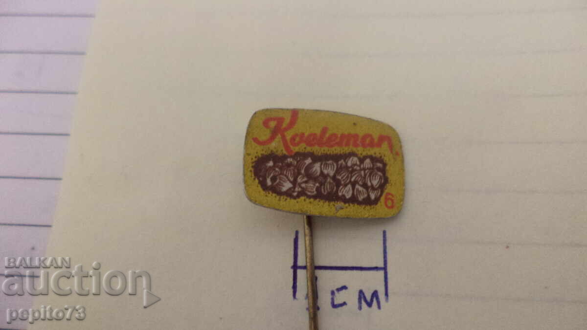 Δημοπρασία Διαφημιστικό σήμα, Koeleman, μάρκα κονσέρβας