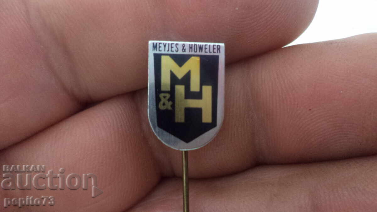 Σήμα διαφήμισης, Moyjes&Howeler, μάρκα για τεχνικό εξοπλισμό Σήμα διαφήμισης, Moyjes&Howeler, μάρκα για τεχνικό εξοπλισμό