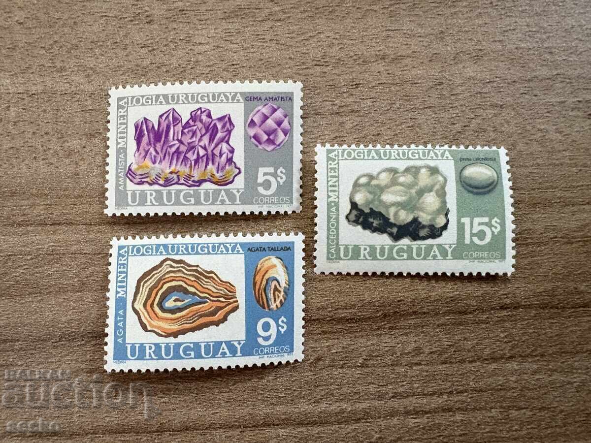 Уругвай - Уругвайски минерали (1972) MNH
