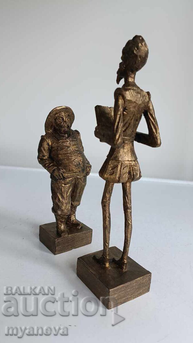 Delivery of Don Quixote and his faithful squire Sancho Panza Delivery of Don Quixote and his faithful squire Sancho Panza