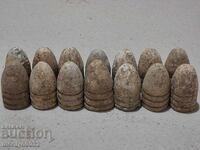 Βλήματα 14 τεμάχια Κράνκα Μινιέ RTOV 1877-78 έτους βλήμα 16 χιλ