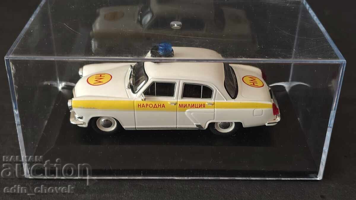 1/43 DéAgostini Volga GAZ 21 Miliția Populară. Nouă 1/43 DéAgostini Volga GAZ 21 Miliția Populară. Nouă