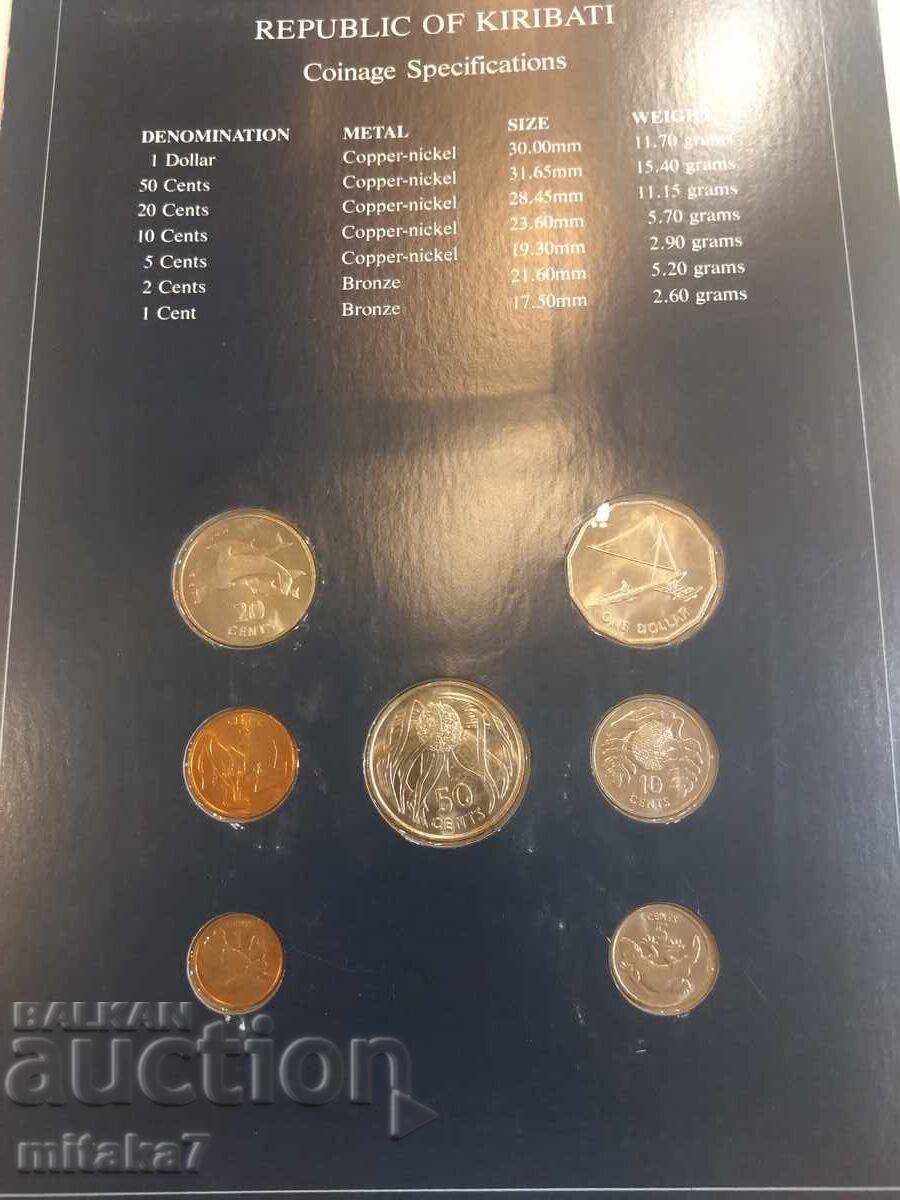 Δημοπρασία Σετ νομισμάτων και γραμματοσήμου, Κιριμπάτι Δημοπρασία Σετ νομισμάτων και γραμματοσήμου, Κιριμπάτι