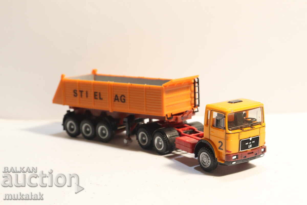 HERPA H0 1/87 MAN САМОСВАЛ ГОНДОЛА МОДЕЛ КАМИОН - 5 HERPA H0 1/87 MAN САМОСВАЛ ГОНДОЛА МОДЕЛ КАМИОН - 5