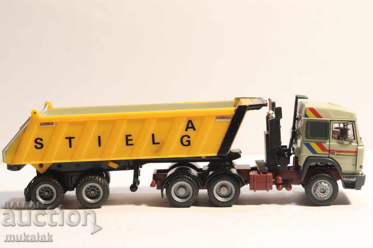 HERPA H0 1/87 IVECO BASCULANTĂ GONDOLĂ CAMION MODEL - 5