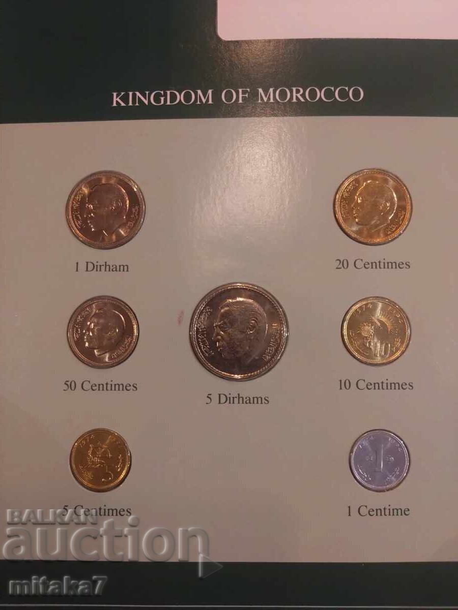 Set monede și timbru poștal, Maroc cu preț € 12.00 | 23.47 BGN Set monede și timbru poștal, Maroc cu preț € 12.00 | 23.47 BGN