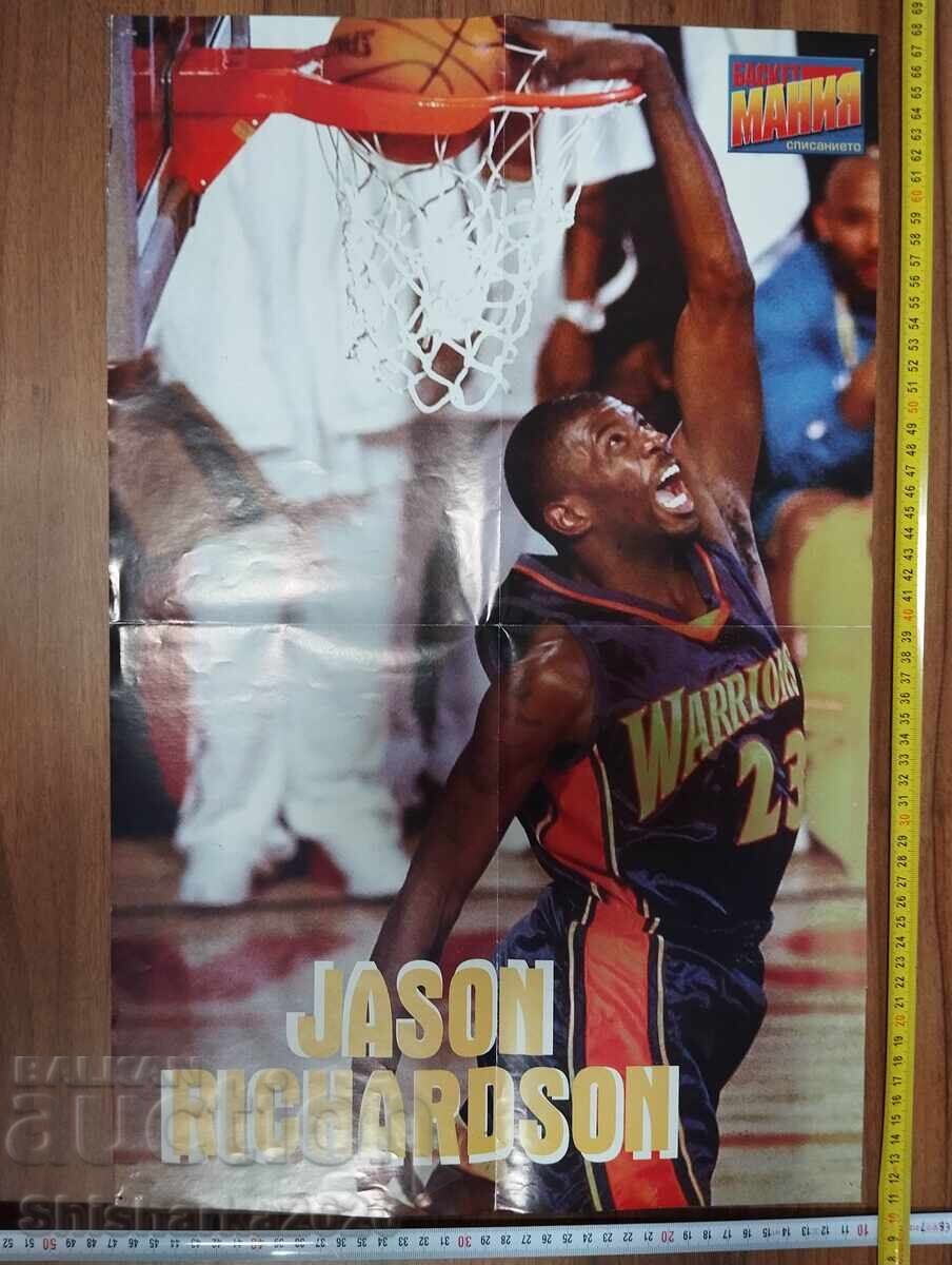 Licitație Poster față-verso - Kevin Garnett / Jason Richardson Licitație Poster față-verso - Kevin Garnett / Jason Richardson