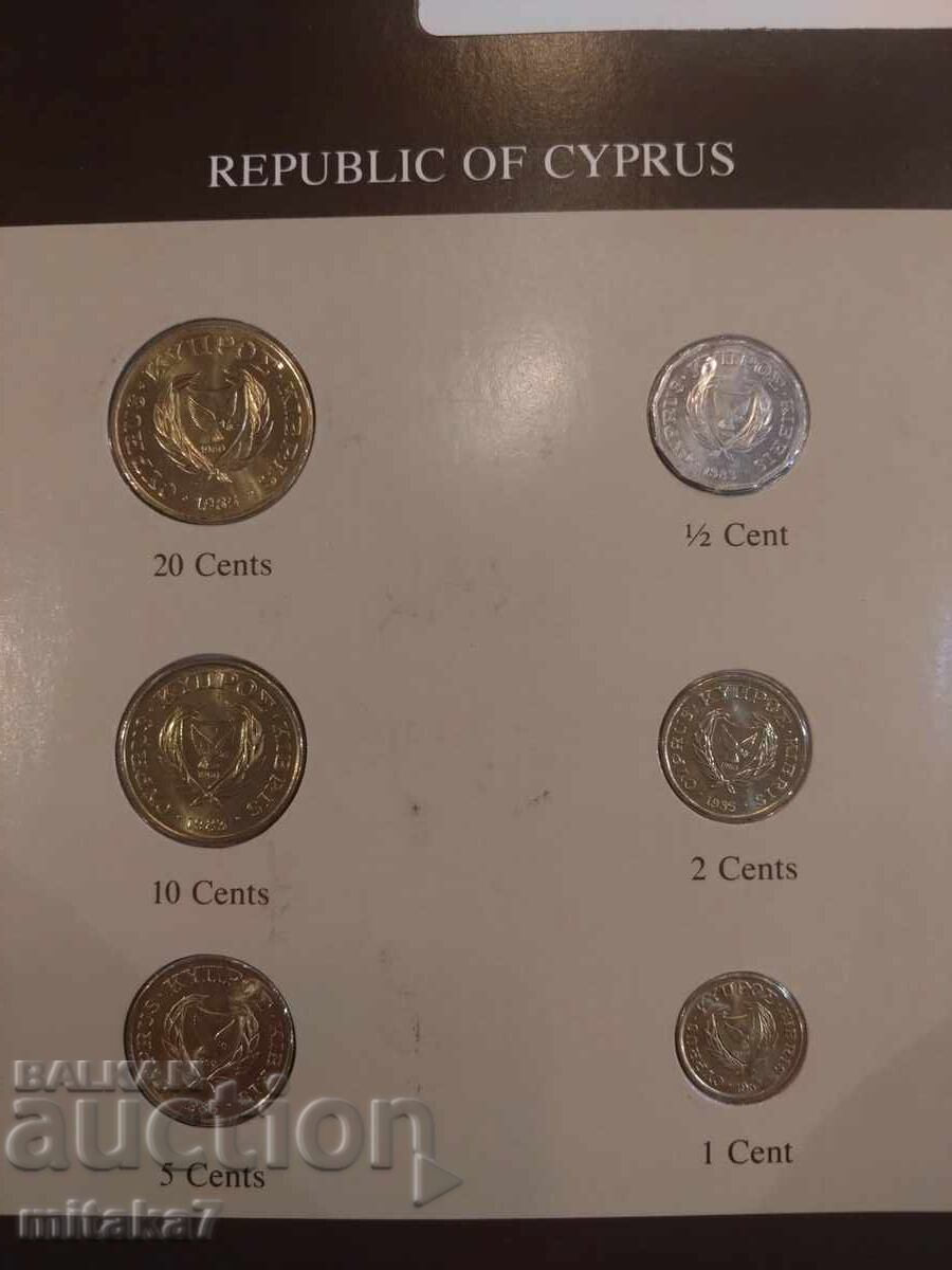 Σετ νομισμάτων και γραμματοσήμου, Κύπρος με τιμή € 7.00 | 13.69 BGN Σετ νομισμάτων και γραμματοσήμου, Κύπρος με τιμή € 7.00 | 13.69 BGN