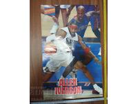 Double-Sided Poster - Allen Iverson / Lithuania Eurochampion