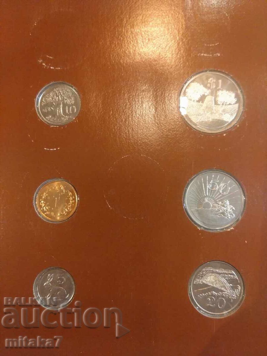 Set de monede și timbru poștal, Zimbabwe - 5