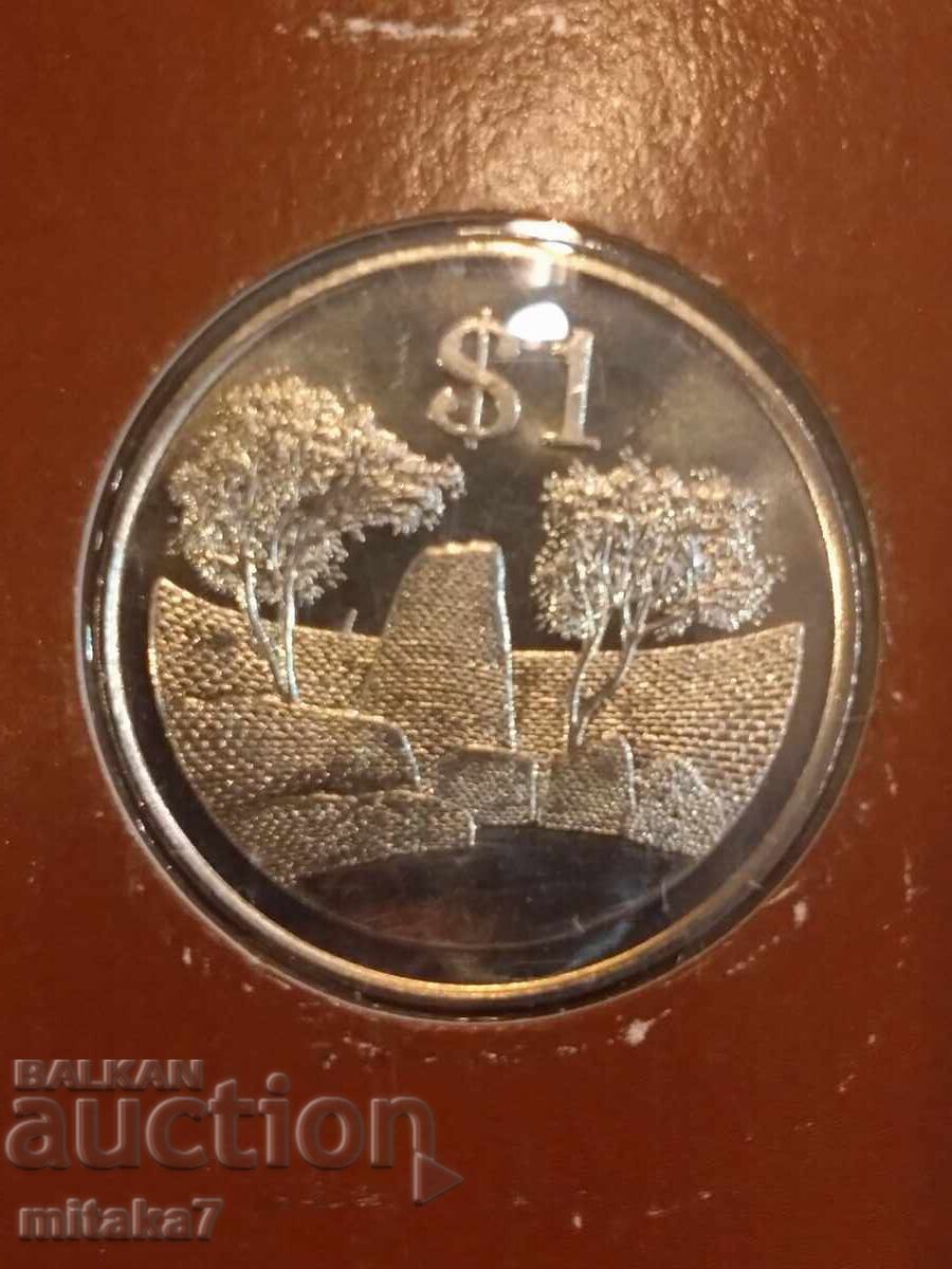 Set de monede și timbru poștal, Zimbabwe - 6