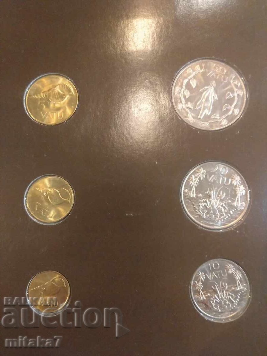 Σετ νομισμάτων και γραμματοσήμου, Βανουάτου - 5