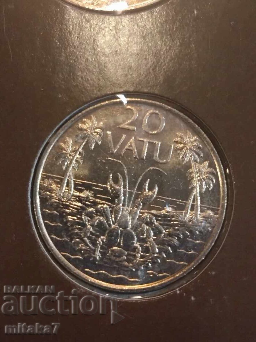 Σετ νομισμάτων και γραμματοσήμου, Βανουάτου - 6