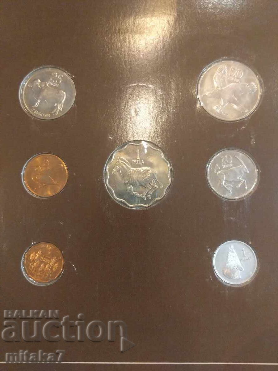 Σετ νομισμάτων και γραμματοσήμου, Μποτσουάνα - 5