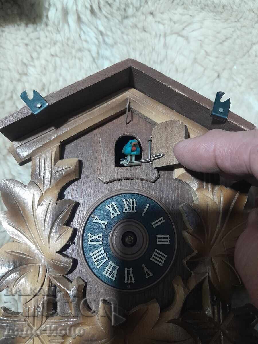 Ceas Cucuvea Pădurea Neagră pentru piese reparație mecanism REGULA cu preț € 59.00 | 115.39 BGN Ceas Cucuvea Pădurea Neagră pentru piese reparație mecanism REGULA cu preț € 59.00 | 115.39 BGN