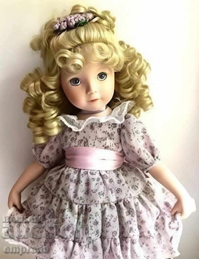 Dianna Effner Lavender Porcelain Doll with price € 140.00 | 273.82 BGN