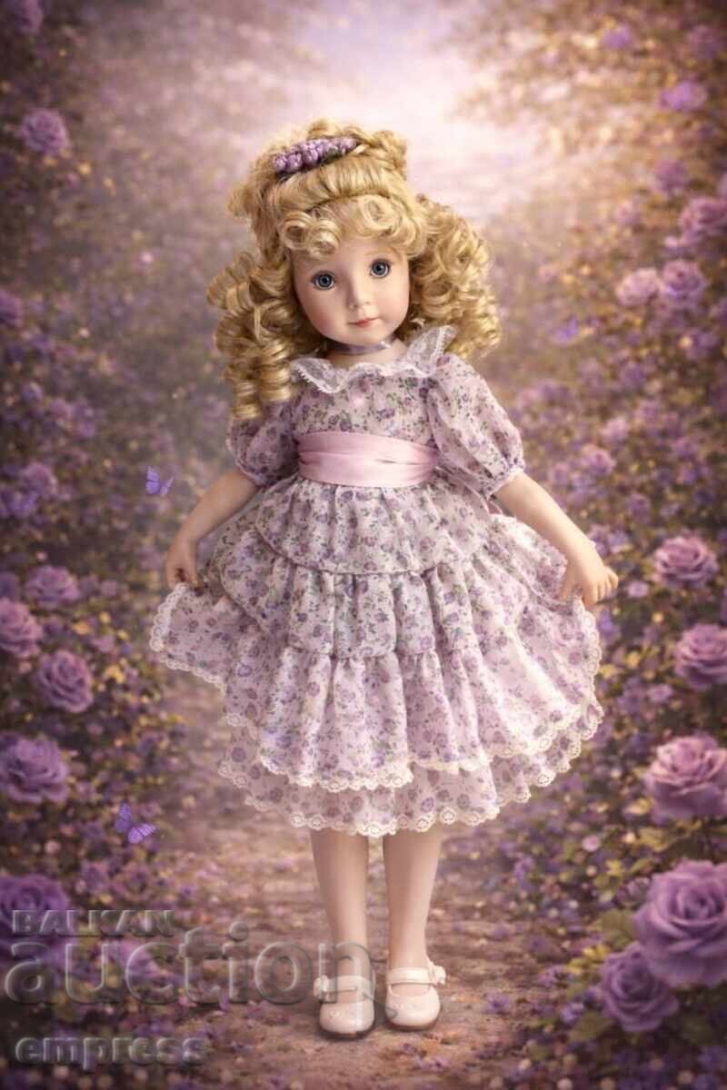 Πορσελάνινη κούκλα Dianna Effner Lavender