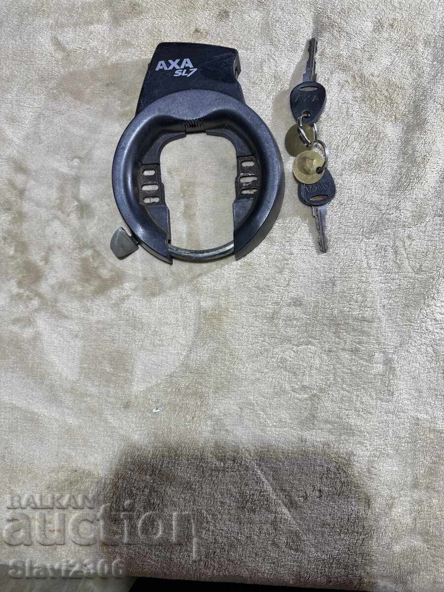 AXA SL7 Ring Lock Bike Lock with price € 10.00 | 19.56 BGN