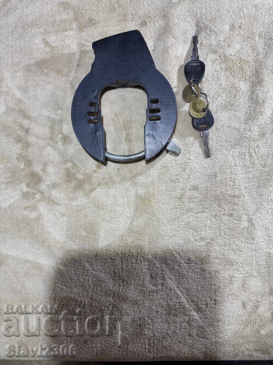 Auction  AXA SL7 Ring Lock Bike Lock