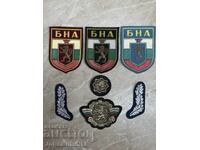 LOT Emblems and Buckles — 7 pieces