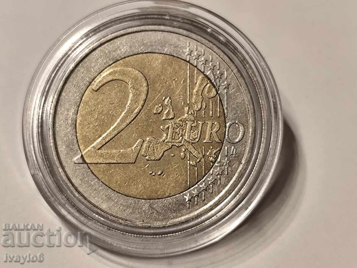 2 EURO 2002g. Rară+defecte cu preț € 22.00 | 43.03 BGN
