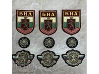 LOT EMBLEME BNA și „Pompieri” — 9 bucăți