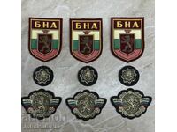 LOT EMBLEME BNA și „Pompieri” — 9 bucăți