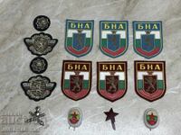 LOT Embleme, Cocarde, Însemne, Stea cu cinci colțuri — 14 bucăți