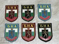 LOT Emblemi BNA do 1989 god. — 6 τεμάχια