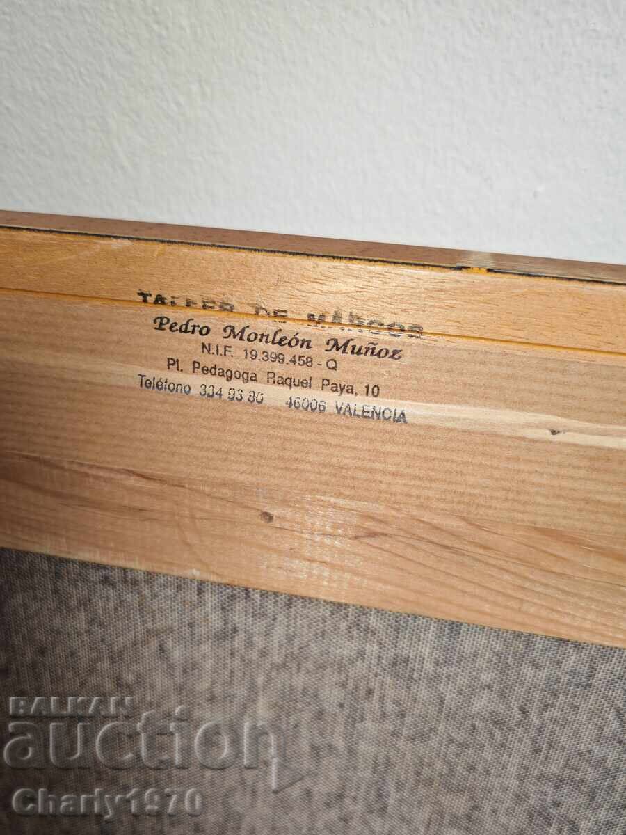 Auction  Painted picture - portrait