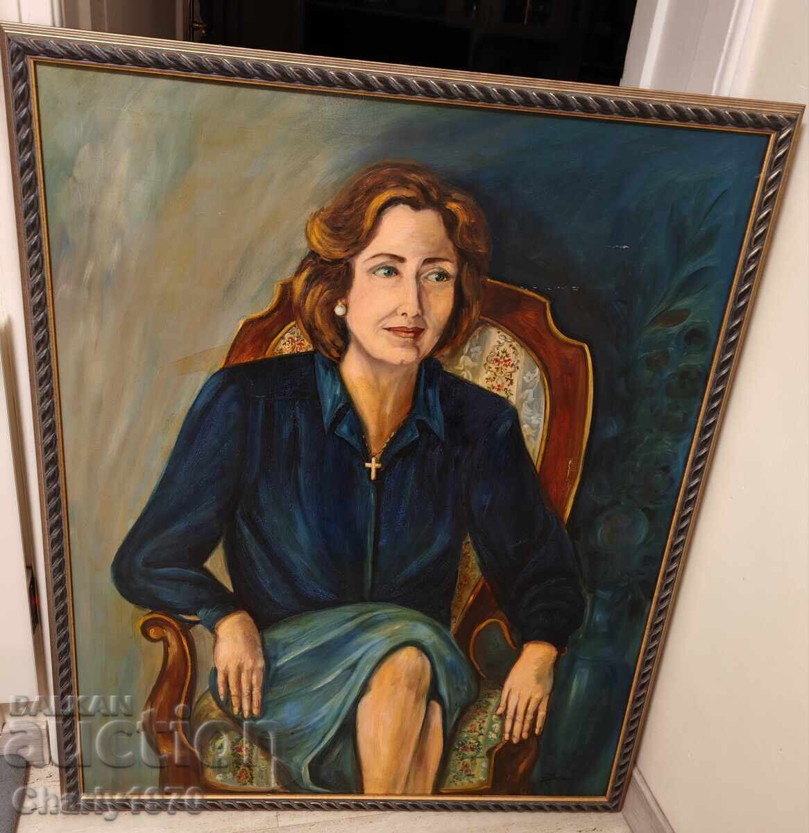 Painted picture - portrait