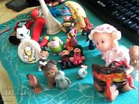 Lot of beautiful old toys