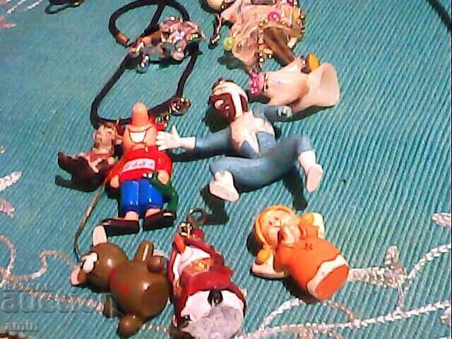 Livrarea Lot de 19 bucăți pietre de joc și suport chei Livrarea Lot de 19 bucăți pietre de joc și suport chei