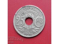 Franța-25 de cenți 1921