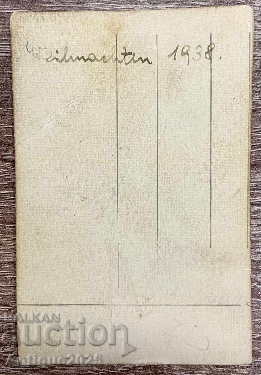 Παλιά φωτογραφία στρατιώτη της Wehrmacht, Χριστούγεννα 1938 με τιμή € 35.00 | 68.45 BGN Παλιά φωτογραφία στρατιώτη της Wehrmacht, Χριστούγεννα 1938 με τιμή € 35.00 | 68.45 BGN
