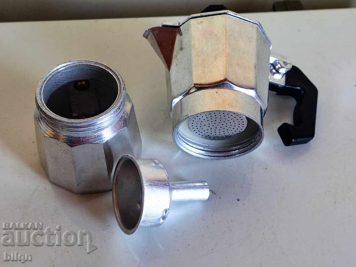 Livrarea Minunat Mini Cafetieră din Aluminiu Livrarea Minunat Mini Cafetieră din Aluminiu