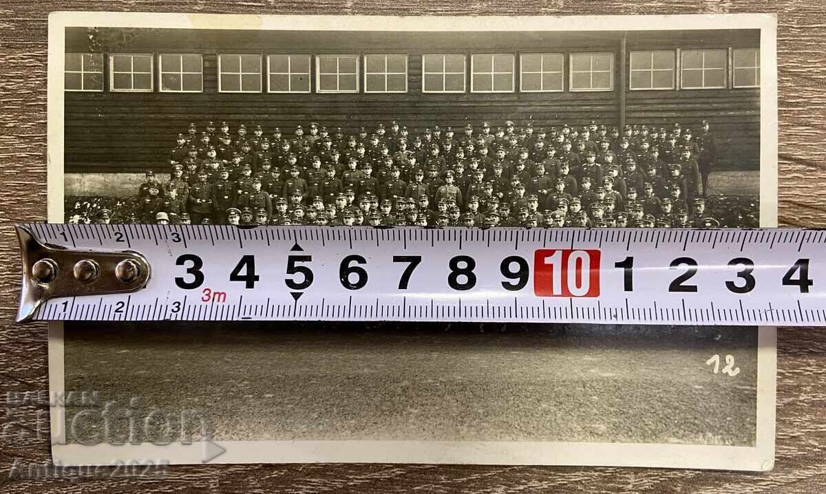 Licitație Fotografie antică „Portret de grup al militarilor”, Hammelburg