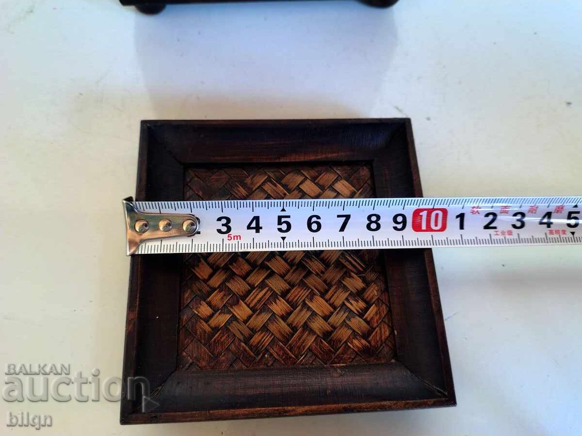 Εξαιρετικά Ξύλινα Σουβέρ με Βάση - 6