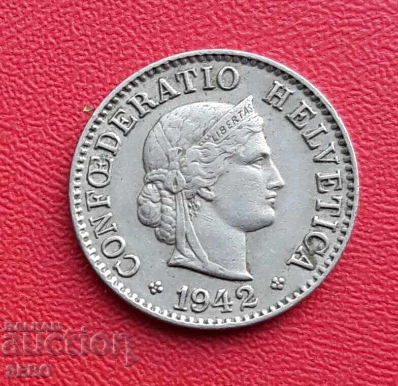 Швейцария-5 рапен 1942