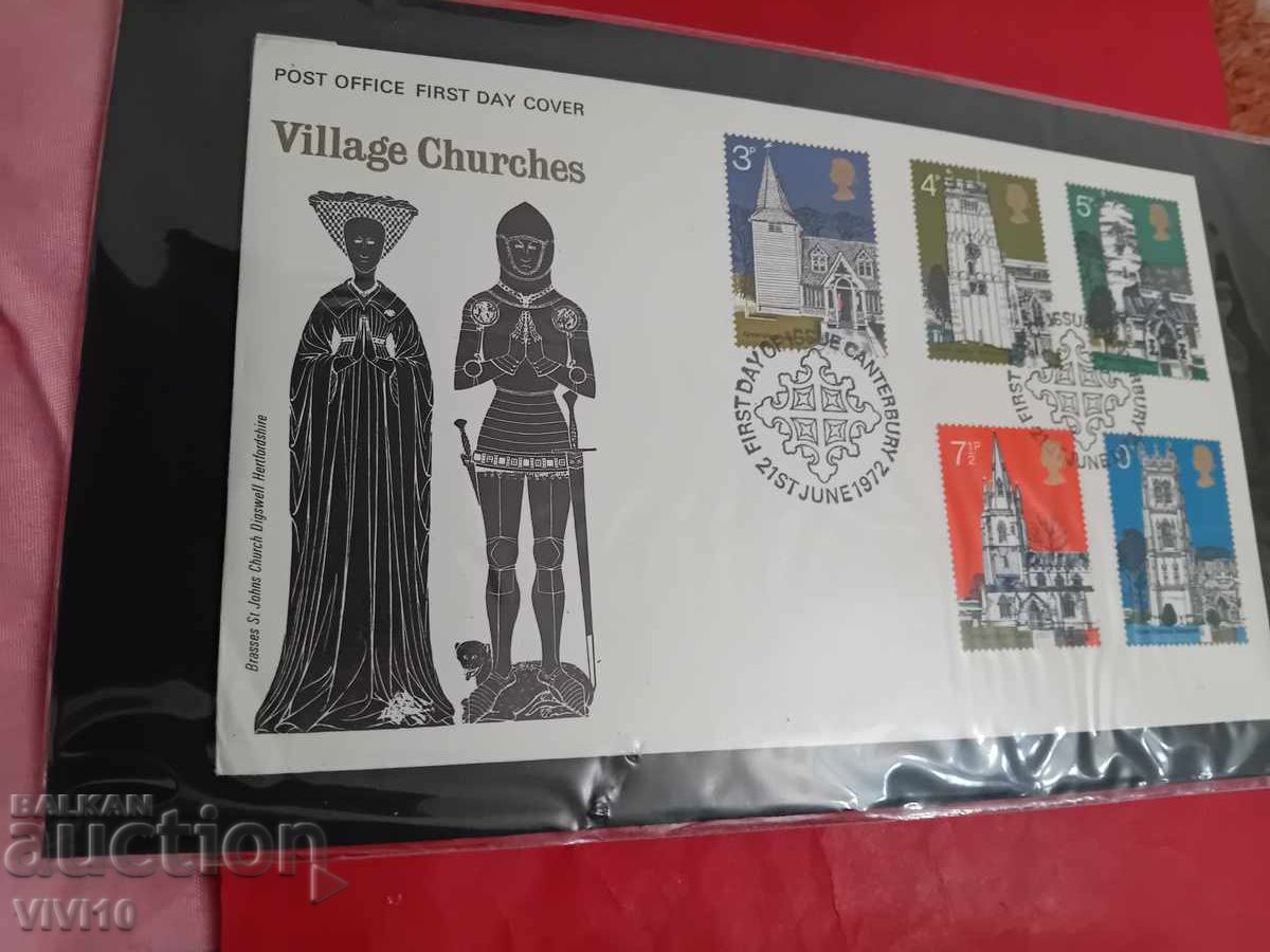 FDC, ΑΓΓΛΙΑ, φάκελος