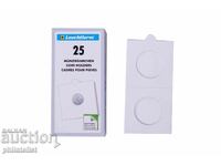 Leuchtturm coin cards 25 pcs / pack. - 30 mm /c