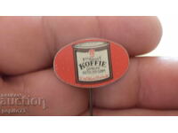значка рекламна ,Koffie, марка кафе