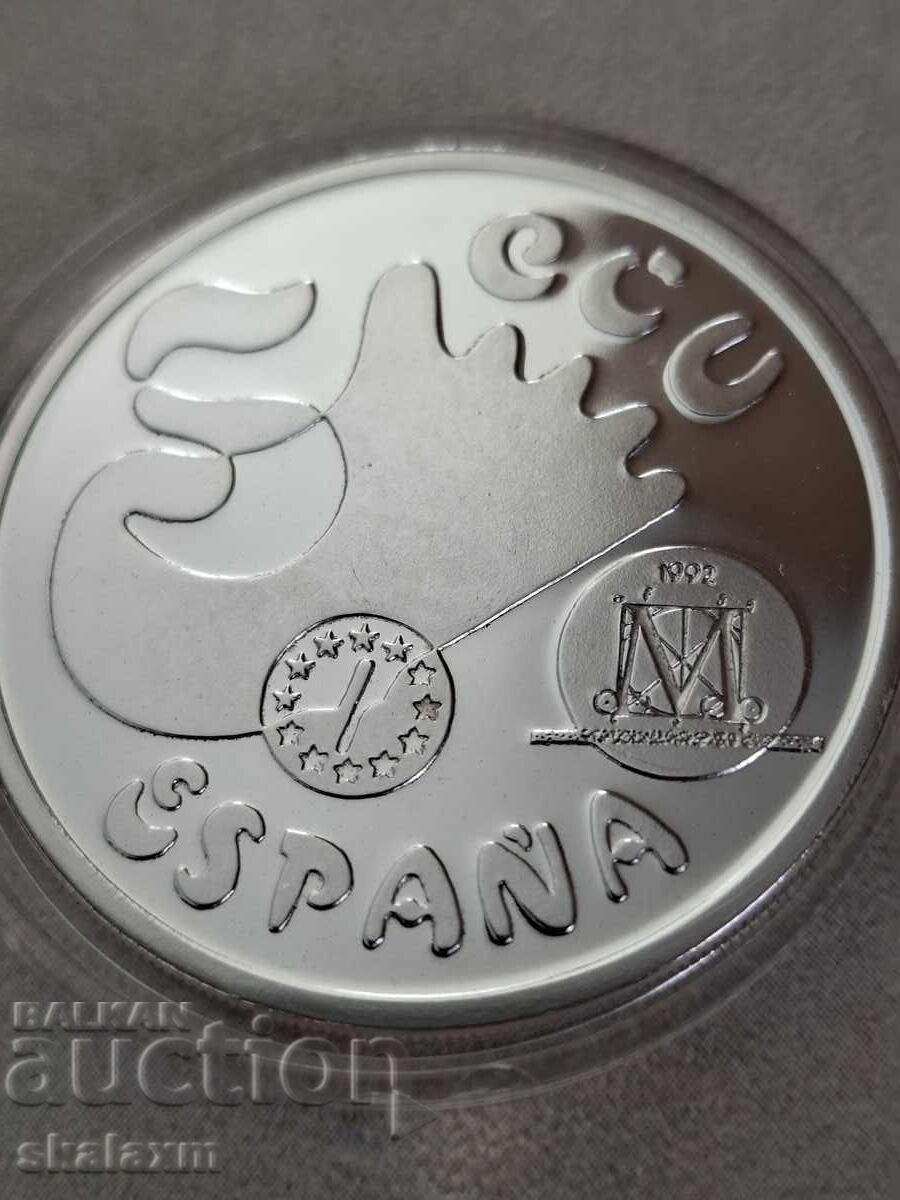 Ασήμι Ισπανία Μαδρίτη 5 ECU με τιμή € 75.00 | 146.69 BGN Ασήμι Ισπανία Μαδρίτη 5 ECU με τιμή € 75.00 | 146.69 BGN