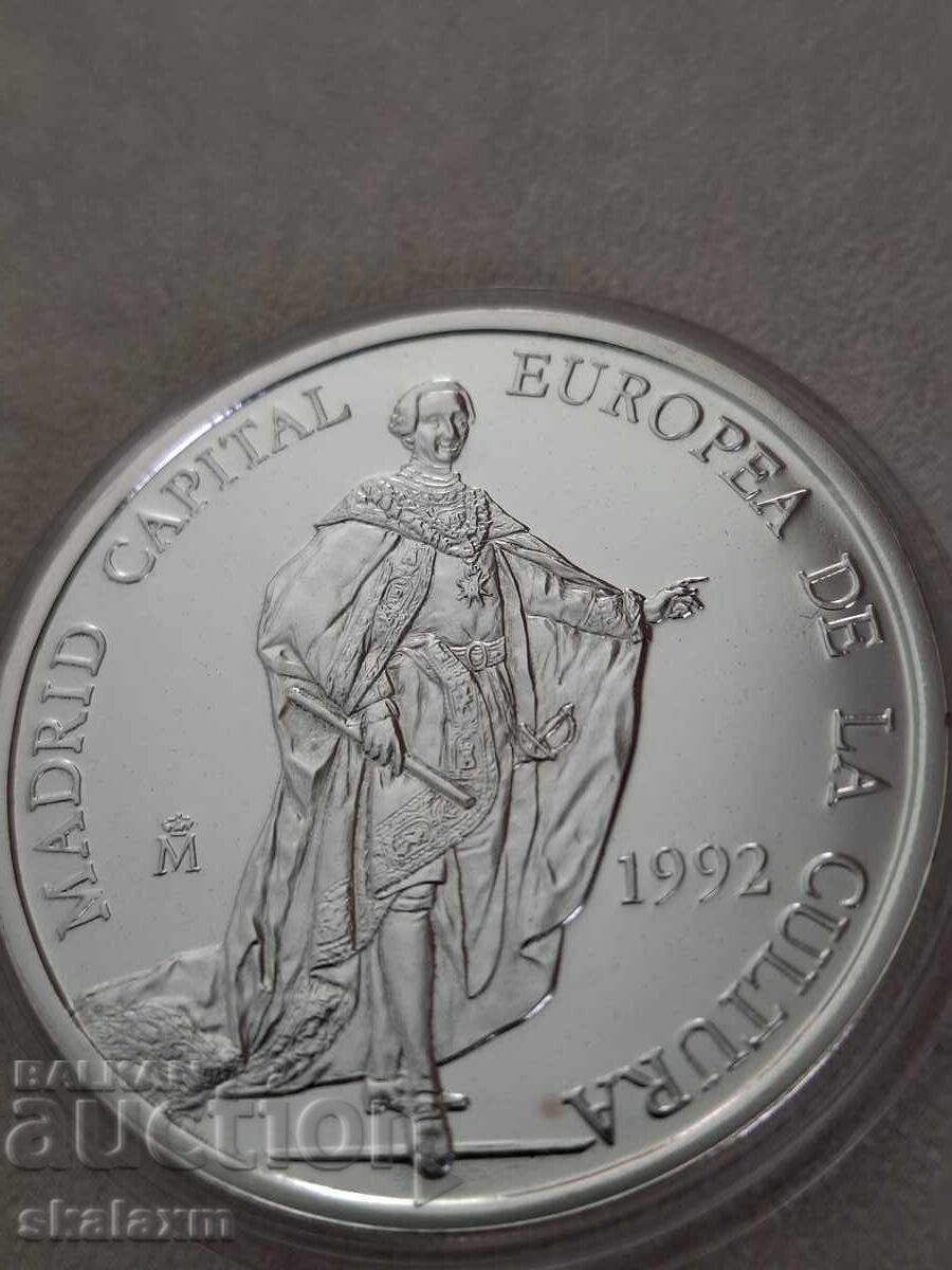 Δημοπρασία Ασήμι Ισπανία Μαδρίτη 5 ECU Δημοπρασία Ασήμι Ισπανία Μαδρίτη 5 ECU