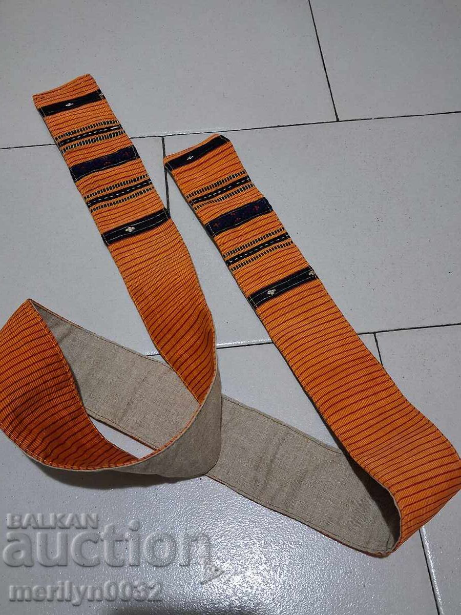 Δημοπρασία Παλιό χειροποίητο ζωνάκι για παφτές, ζώνη, γυναικεία φορεσιά