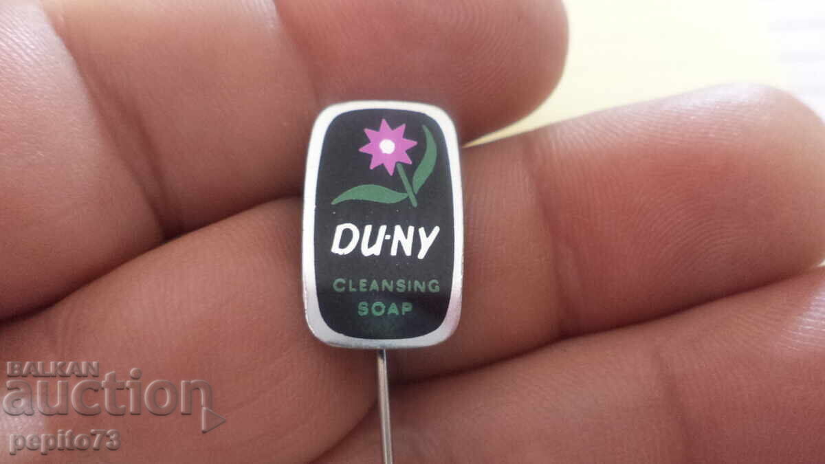 Advertising badge, SU-NY, brand of cleaning products