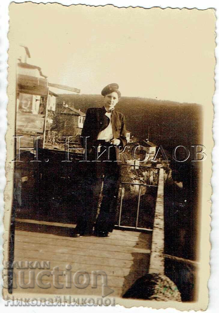 1939 МАЛКА СТАРА СНИМКА ВЕЛИКО ТЪРНОВО ГРАДСКИ ИЗГЛЕД Ж090