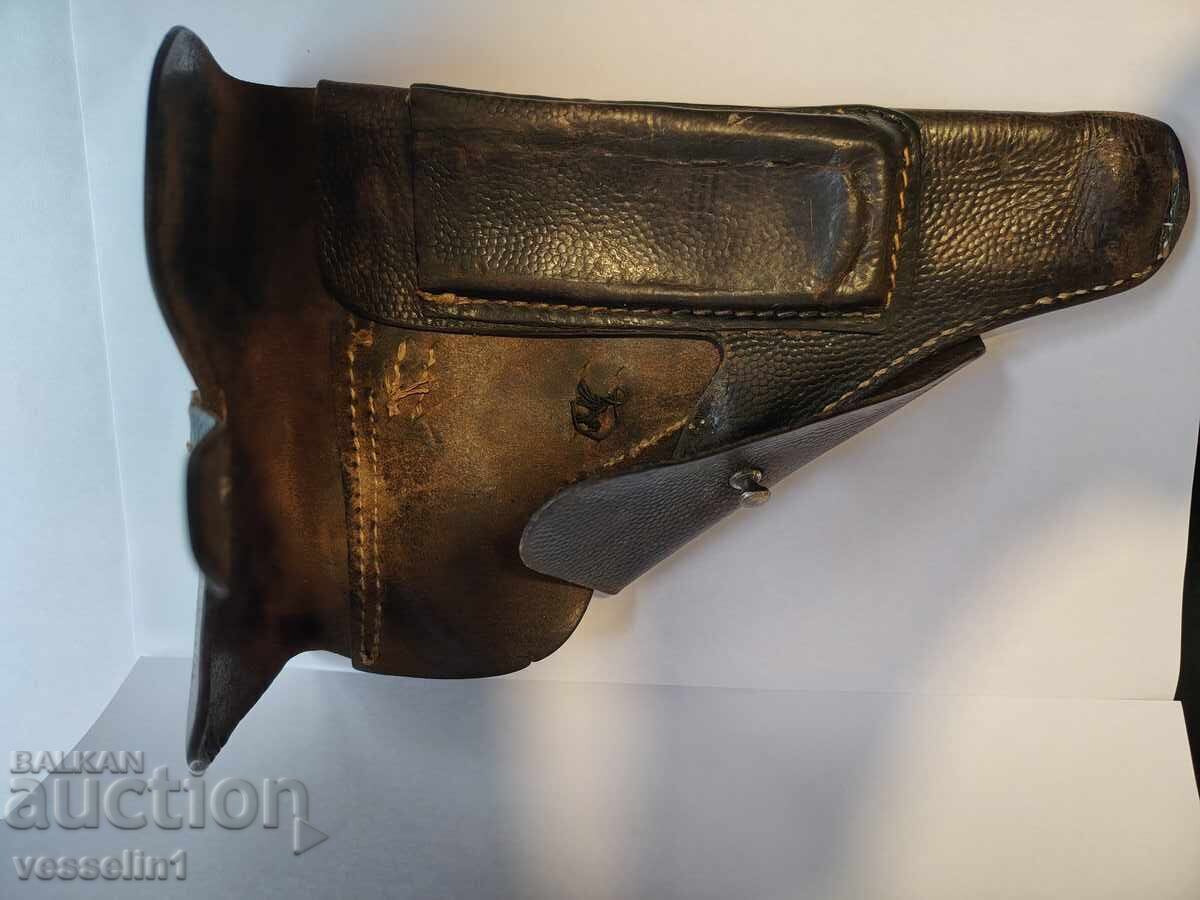 Auction  Original holster for Walther P38, good condition. WWII
