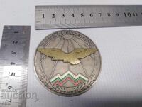 ВВС. БЪЛГАРСКА ВОЕННА АВИАЦИЯ ,ПЛАКЕТ,самолет,летец,пилот